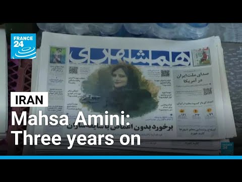 YouTube video thumbnail: Iran: The Third Anniversary of the Death of Mahsa Amini Which Sparked Protests