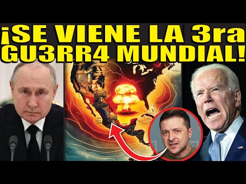 "A UN PASO DE LA GU3RR4 NUCL3AR" !PUTIN LE ADVIERTE AL MUNDO! ¿MÉXICO ESTÁ EN LA MIRA?