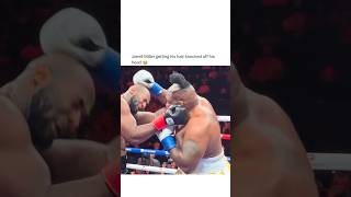 Jarrell Miller Getting His Hair Knocked Off His Head