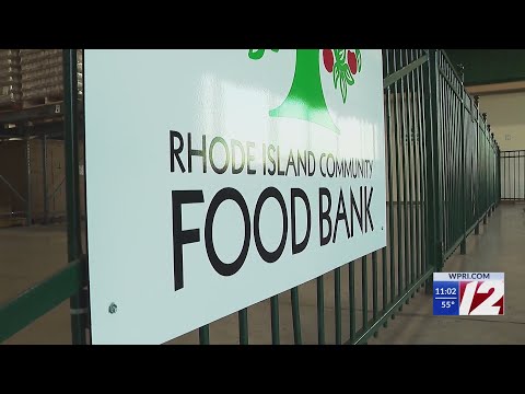 YouTube video thumbnail: RI Community Food Bank Preparing for Possibility of No Federal Funding for November SNAP Benefits