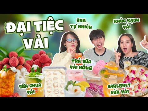 Món từ quả Vải ngon nhất: Khúc Bạch Vải, trà sữa vải, bánh Earlgrey Vải?!???