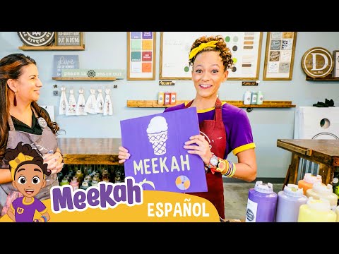 ¡Meekah diseña un cartel! | 💜¡Hola Meekah!💜Amigos de Blippi | Videos educativos