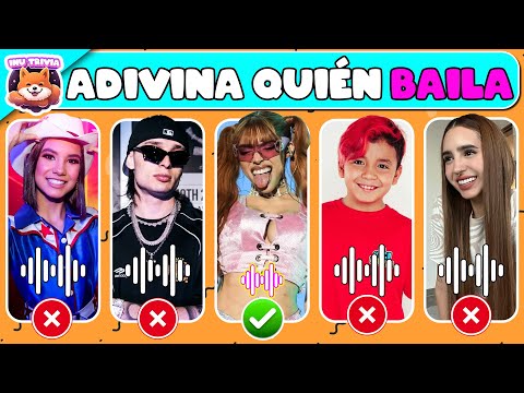 Adivina Quién Baila💃🏻Viral de Tiktok🎶Yolo Aventuras, Karol G, Peso Pluma, Crymua, Xavi, Tenge Tenge