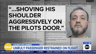 AFA on GMA: Unruly Passenger Restrained on Frontier Flight