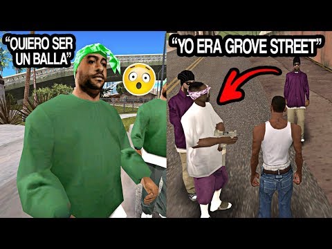 Esto le dicen a CJ las Bandas de Gta San Andreas !