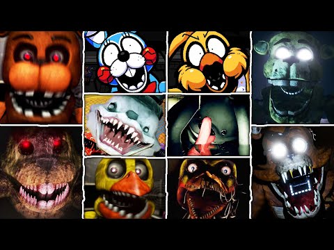 Jumpscares Collection #59 - Feat. Finding Frankie, Frickbear, FNAF Reimagined & more!