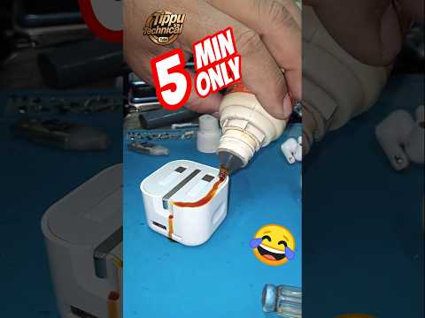 Apple|IPhone Charger Repair #funny #Reels #shortsfeed #repair