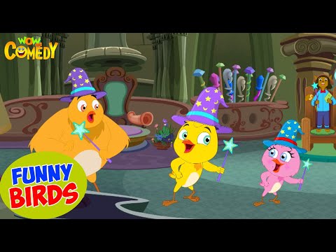 Funny Birds | 210 | Eena Meena Deeka | Cartoons For Kids | Comedy Cartoon For Kids #cmedy