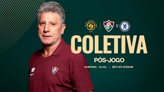 COLETIVA RENATO GAÚCHO | FLUMINENSE 0 X 2 CHELSEA | MUNDIAL DE CLUBES DA FIFA | SEMIFINAL