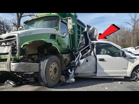 Extreme Dangerous Idiots Skill Excavator, Truck & Car | Heavy Equipment Idiots Driving Fails At Work