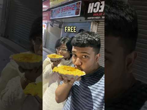 Eating Only Free Food for 24 Hours 🍛 #food #challenge #shorts