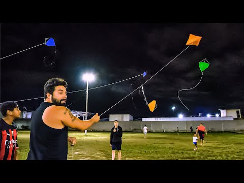 Festival de Pipas Noturno onde sรณ podia Relo de Velocidade
