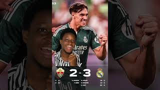 Real Madrid Lucky Win Against Elche to Avoid Dropping Points #realmadrid #madridista #laliga