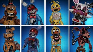 FNAF AR Withered Toys Animatronics Workshop Animation
