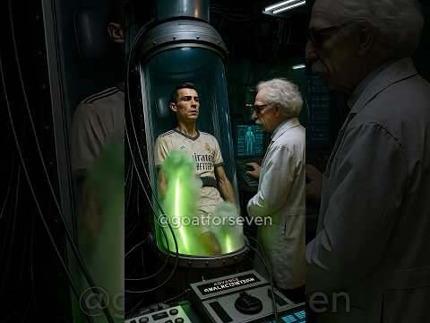 Ronaldo Became a Monster After Einstein’s Experiment 💉👹 #football #ronaldo #cr7 #messi  #haaland