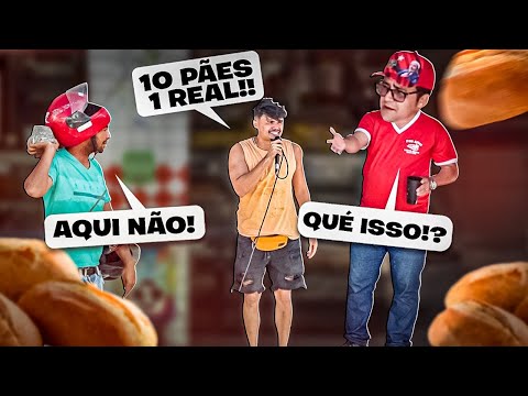 VENDENDO PÃO DE FRENTE A PADARIA MAIS BARATO