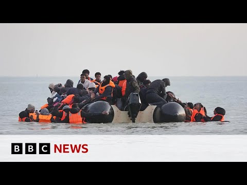 YouTube video thumbnail: Small Boat Crossings to UK in First Half of Year up 48%, Figures Show