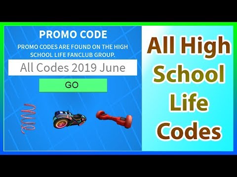 Promo Codes For Roblox High School Life 07 2021 - roblox high school fan club promo codes