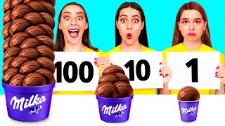 100 Couches de Nourriture Défi | Trucs et Astuces & Secrets de Cuisine par TeenChallenge