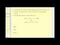 Vector-Valued Functions Concepts