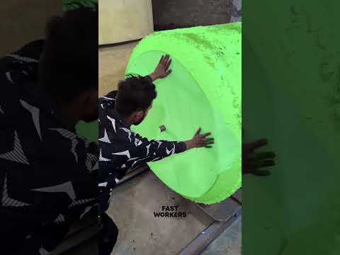 Behind the Scenes: Crafting of Green Polyurethane foam! 🏭🧽