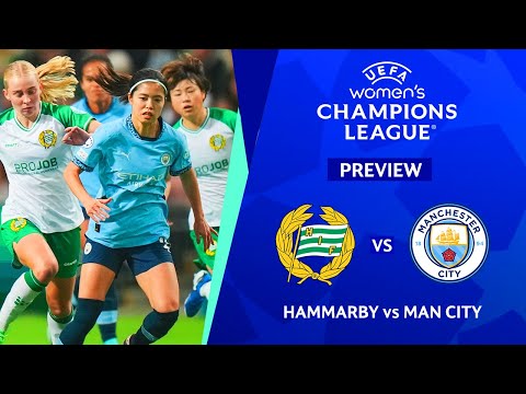 🔴 HAMMARBY VS MANCHESTER CITY UEFA WOMEN'S CHAMPIONS LEAGUE 2024/25 PREVIEW & PREDICTIONS