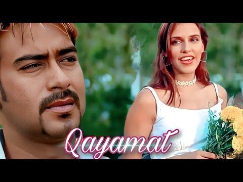 Woh Ladki Bahut Yaad | Full HD Video  | Kumar Sanu | ❤Qayamat |Alka Yagnik | Ajay, Neha | Hindi Song