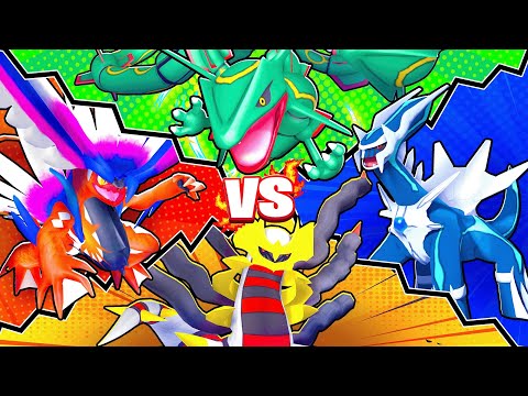 LEGENDARY Pokémon BATTLE ROYALE In Minecraft PIXELMON! [FULL MOVIE]