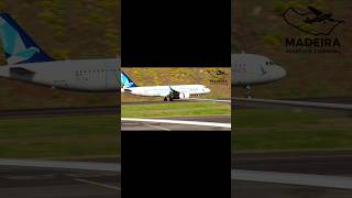 CR7 Airport touch on runway 05 a320 sata #planespottinglfpo #aviation #jetworld #airplane #lpma