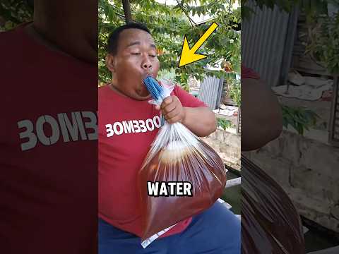 With a simple trick you can launch a water bottle like a rocket 🚀