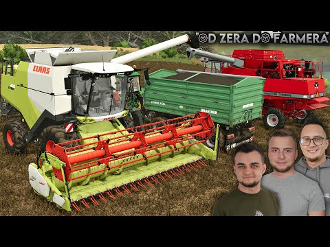 Żniwa na dwa kombajny! "OD ZERA DO FARMERA" #41 🚨FS 25🚨 Zaczynamy sadzić topole! 🔥MST