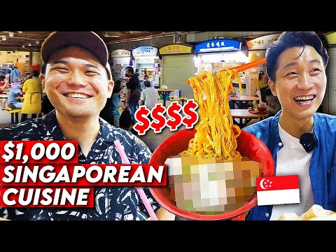 I Tried the Most Expensive Singapore Hawker Food