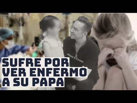 Así es como la hija de Daniel Bisogno enfrenta ver a su papá en el hospital