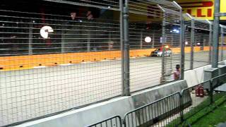 Singapore GP 2011 medical car speed test