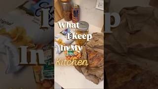 What I Keep In My Kitchen