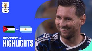 FIFAWC26 | Jordánsko - Argentina | sestřih zápasu