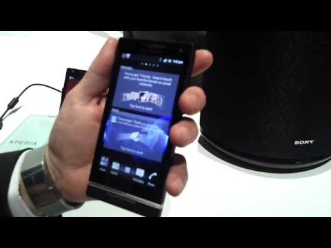 (ENGLISH) CES 2012: Sony Ericsson Xperia S Hands-On