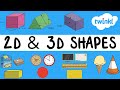 Identifying 2D and 3D Shapes for Kids