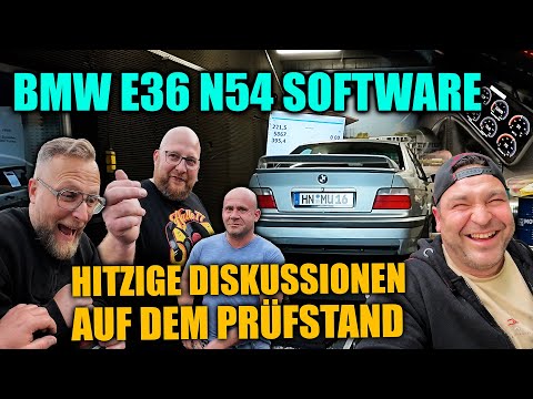 Wir drehen auf! - BMW E36 N54 auf der Rolle! - Neue Software, ist das noch fahrbar?
