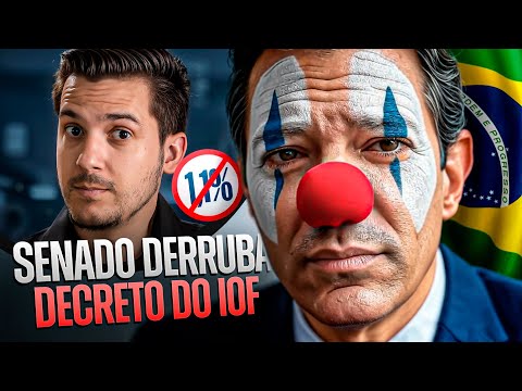 🚨 GOVERNO DERRUBADO: O que vai acontecer com seu dinheiro AGORA? [IOF, Impostos e Risco Brasil]
