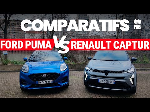 RENAULT CAPTUR VS FORD PUMA : l'américain va-t-il dévorer le losange ? - Comparatif