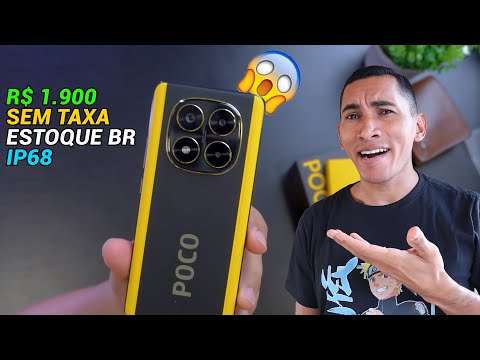 CUPOM EXCLUSIVO! POCO X7 por R$ 1.900 com estoque no Brasil