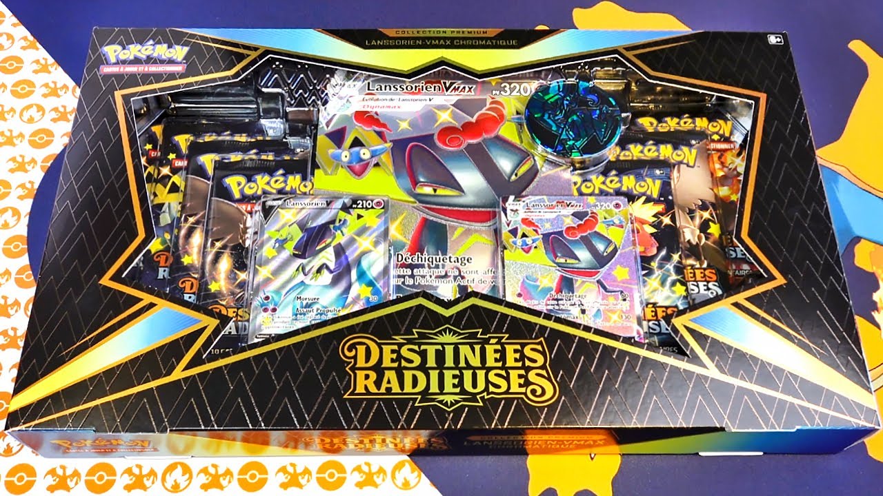 DERNIÈRE OUVERTURE DESTINÉES RADIEUSES | COFFRET LANSSORIEN V SHINY ! COLLECTION PREMIUM POKÉMON !