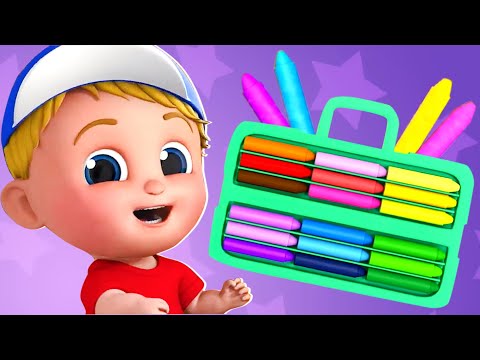 Colors Song, Learn Colors with Junior squad and More Kids Educational Rhymes