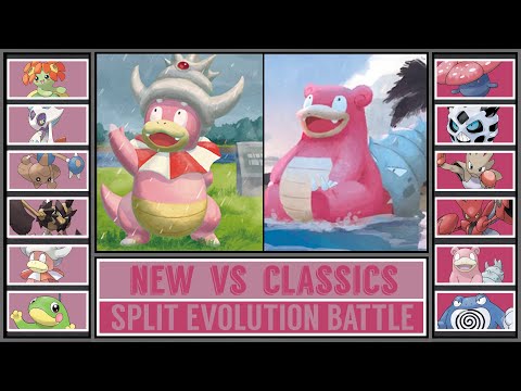 Split Evolution Battle: NEW vs CLASSICS