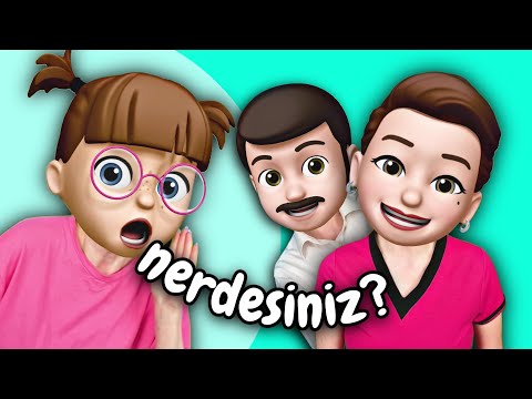 Anneciğim-Babacığım Nerdesiniz? | Aile Bireylerini Öğreten Şarkı