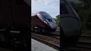 East Midlands Railways Class 810016 Passing St Mary's Junction Derby