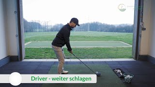 OWL spielt Golf - Saisonvorbereitung mit Eric - Mit dem Driver weiter schlagen