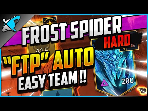 "EASY F2P AUTO" Sorath The Frost Spider on HARD!! | Doom Tower Series | RAID: Shadow Legends