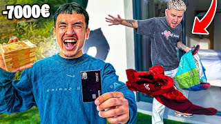 Je Dépense 7000€ avec la Carte Bancaire de @LIDEALOFF à la Villa!
